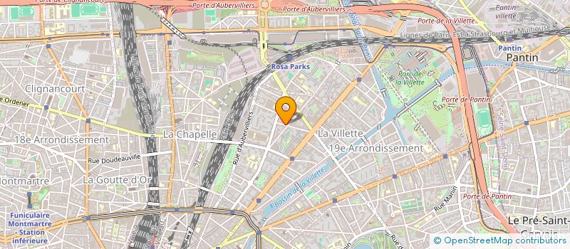 localisation de l'entreprise COMPAGNIE KAMA THEATRA  PARIS