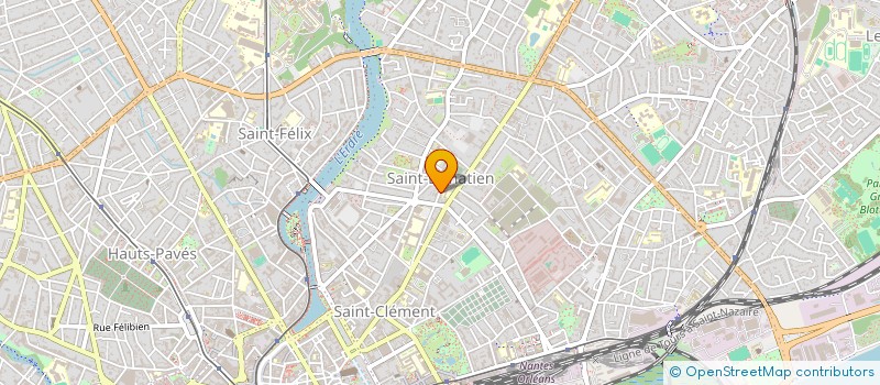 localisation de l'entreprise COMPAGNIE KARABAS à NANTES