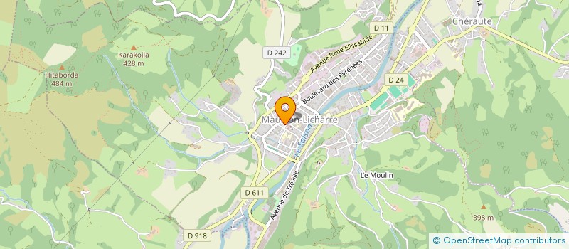 localisation de l'entreprise COMPAGNIE KATWOQ à MAULEON-LICHARRE