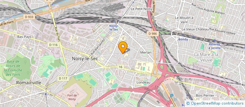 localisation de l'entreprise COMPAGNIE KHOR à NOISY-LE-SEC