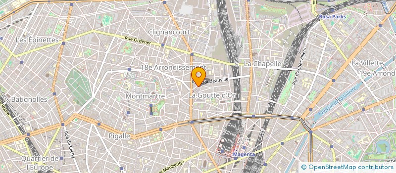 localisation de l'entreprise COMPAGNIE KIDEKOL  PARIS