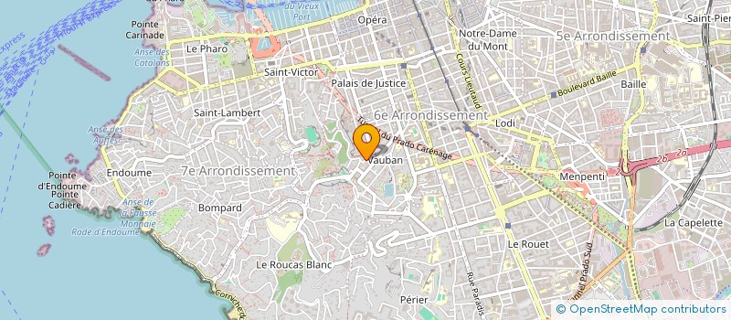 localisation de l'entreprise COMPAGNIE KINO LOCO à MARSEILLE
