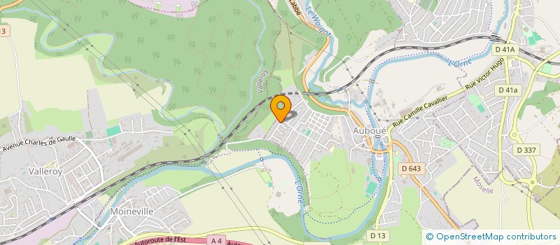 localisation de l'entreprise COMPAGNIE KRUK  AUBOUE