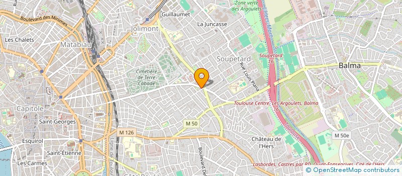 localisation de l'entreprise COMPAGNIE KYEM à TOULOUSE