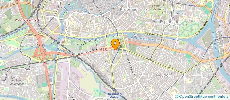 localisation de l'entreprise COMPAGNIE L'AIR DE RIEN à STRASBOURG