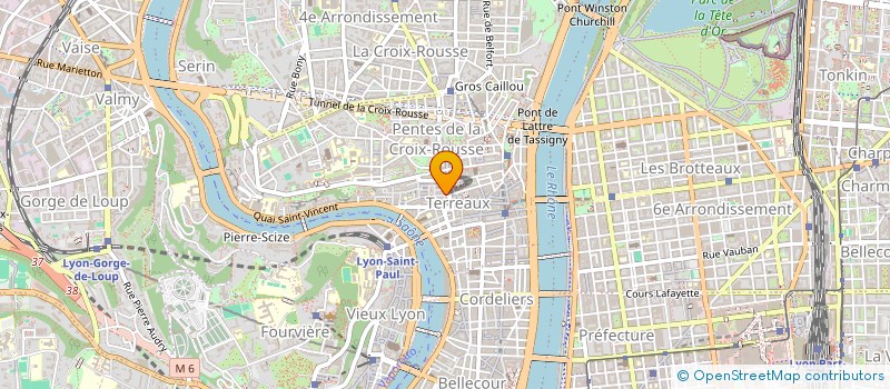 localisation de l'entreprise COMPAGNIE L'AME SON à LYON 1ER