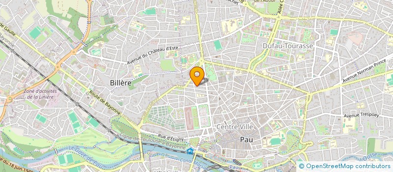 localisation de l'entreprise COMPAGNIE L'AUBERGE ESPAGNOLE à PAU