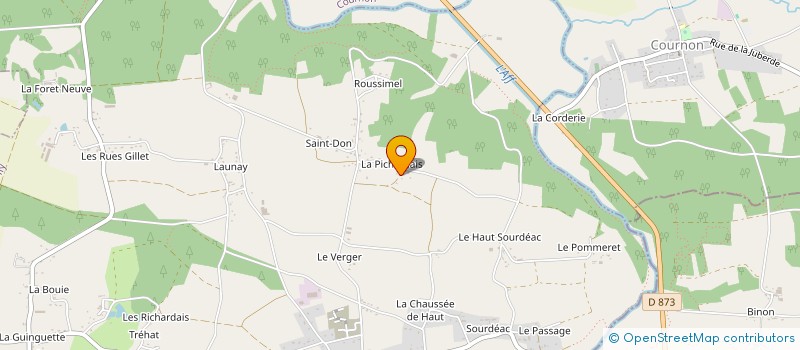 localisation de l'entreprise COMPAGNIE L'AVENTUREUSE  LA GACILLY