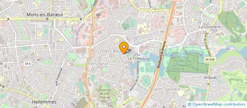 localisation de l'entreprise COMPAGNIE L'ECHAPPEE BELLE à VILLENEUVE-D'ASCQ