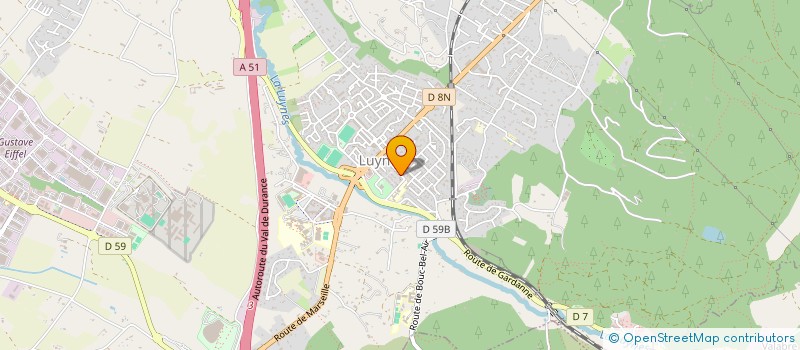 localisation de l'entreprise COMPAGNIE L ECLAT à AIX-EN-PROVENCE