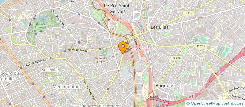 localisation de l'entreprise COMPAGNIE L'ENTREMONDES à MONTREUIL