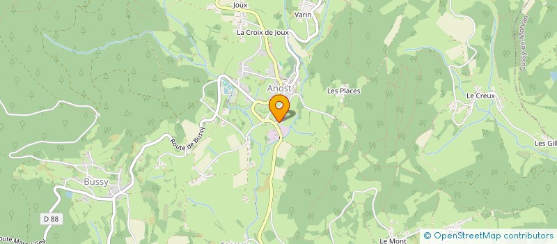 localisation de l'entreprise COMPAGNIE L'ESTAMINET ROUGE  ANOST