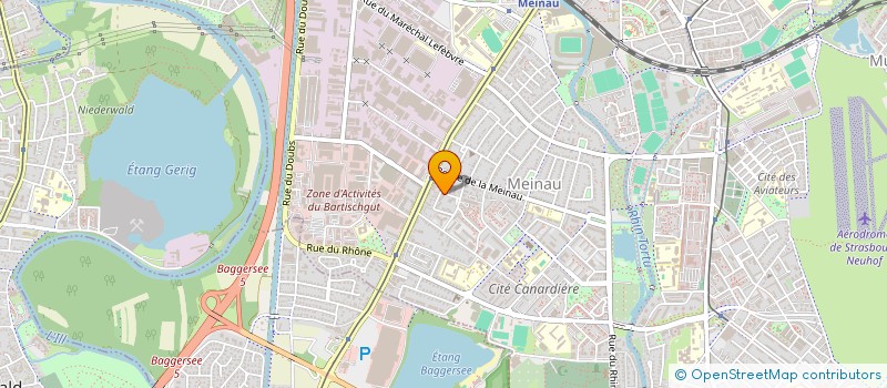 localisation de l'entreprise COMPAGNIE L'EVEILLEUSE à STRASBOURG