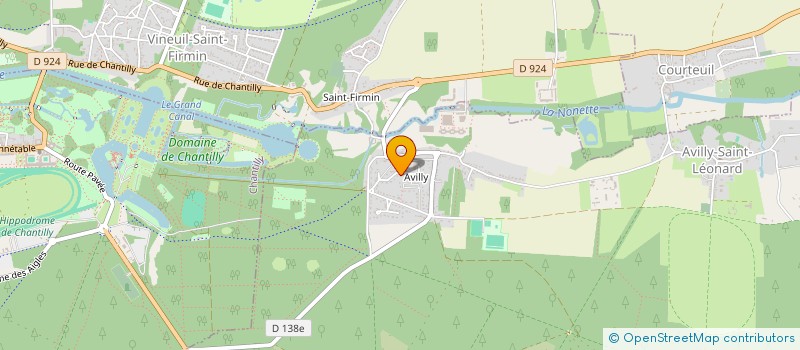 localisation de l'entreprise COMPAGNIE L'HEURE AVANT L'AUBE  PRECY-SUR-OISE