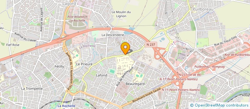 localisation de l'entreprise COMPAGNIE L'IMPERATRICE  AYTRE