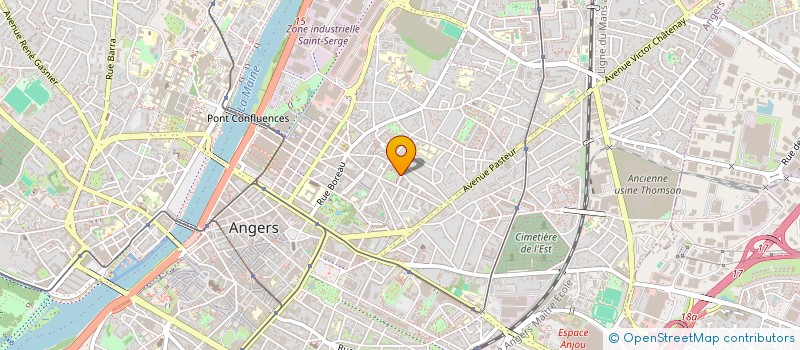 localisation de l'entreprise COMPAGNIE L'OEIL DE LY à ANGERS