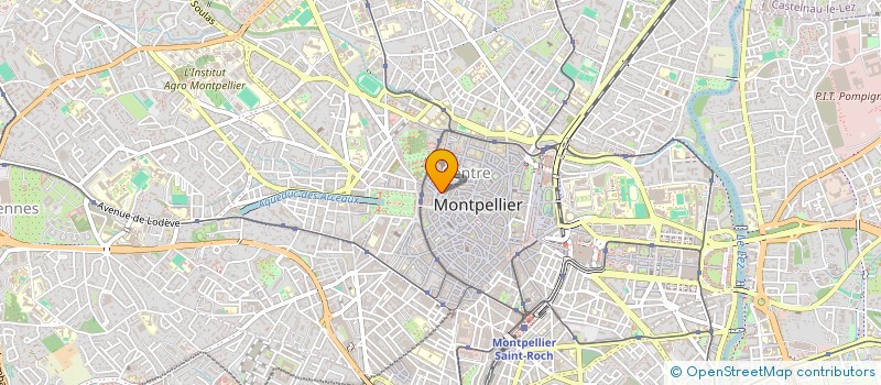 localisation de l'entreprise COMPAGNIE L OEIL EXTERIEUR à MONTPELLIER