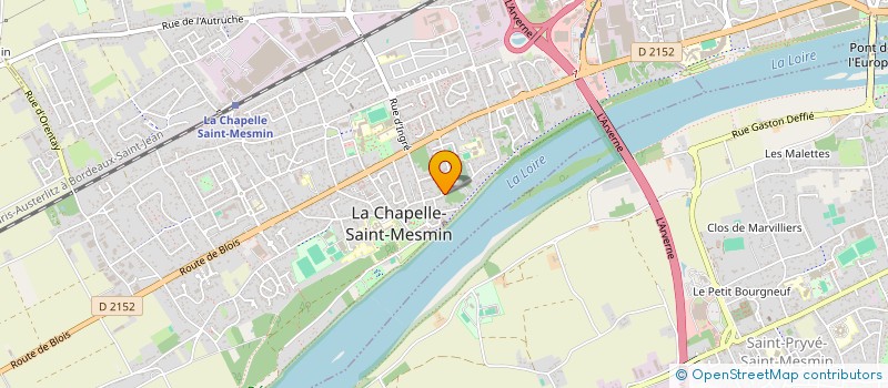 localisation de l'entreprise COMPAGNIE L'OISEAU VERT à LA CHAPELLE-SAINT-MESMIN