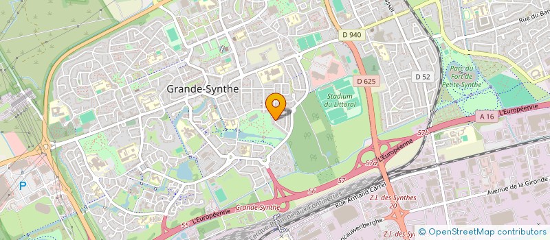 localisation de l'entreprise COMPAGNIE L U D O  GRANDE-SYNTHE