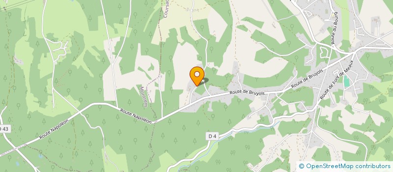 localisation de l'entreprise COMPAGNIE L'UN VISIBLE  COURSAC