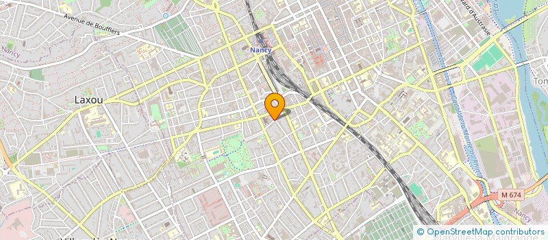 localisation de l'entreprise COMPAGNIE LA BALLATA  NANCY