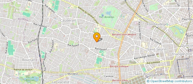 localisation de l'entreprise COMPAGNIE LA BATARDE  BORDEAUX