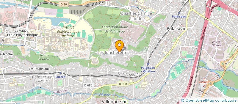 localisation de l'entreprise COMPAGNIE LA BULBILLE à PALAISEAU