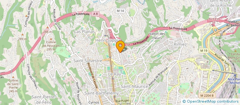 localisation de l'entreprise COMPAGNIE LA CHARRETTE AUX TIROIRS  NICE