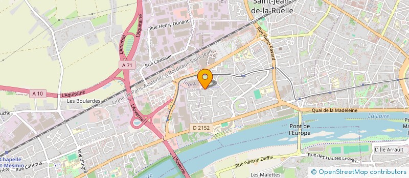 localisation de l'entreprise COMPAGNIE LA COURTE ECHELLE à SAINT-JEAN-DE-LA-RUELLE