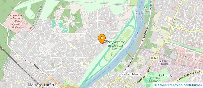 localisation de l'entreprise COMPAGNIE LA DALLE à MAISONS-LAFFITTE