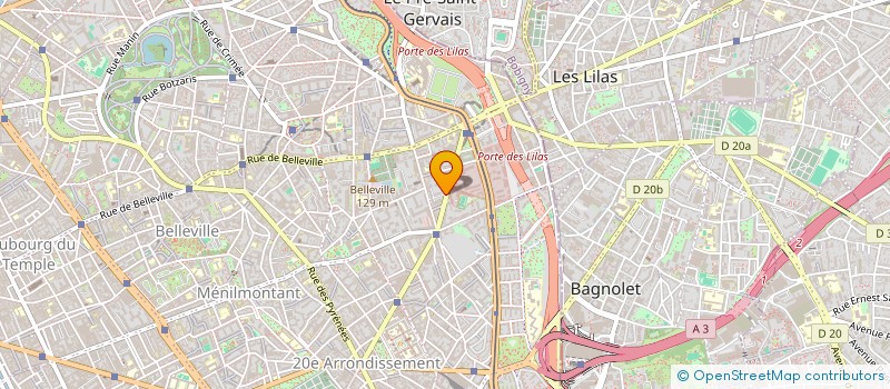 localisation de l'entreprise COMPAGNIE LA DEFERLANTE  PARIS