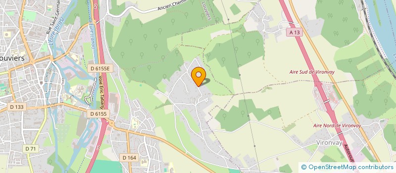 localisation de l'entreprise COMPAGNIE LA FORET NOMADE  LOUVIERS