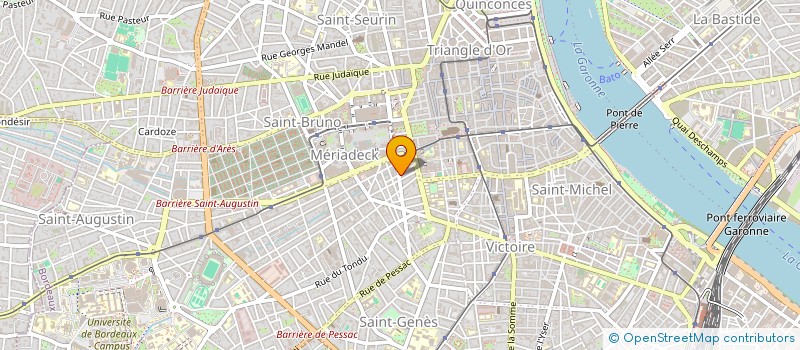 localisation de l'entreprise COMPAGNIE LA GOUTTE D'EAU  BORDEAUX