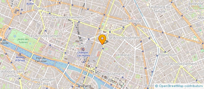 localisation de l'entreprise COMPAGNIE LA GRAINE  PARIS