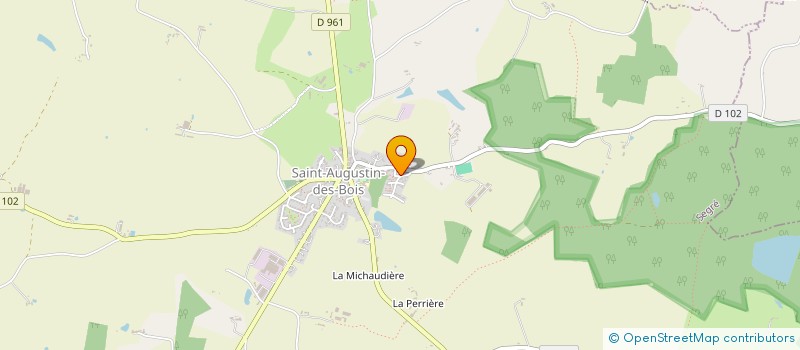 localisation de l'entreprise COMPAGNIE LA GRANDE VIOLETTE  SAINT-AUGUSTIN-DES-BOIS