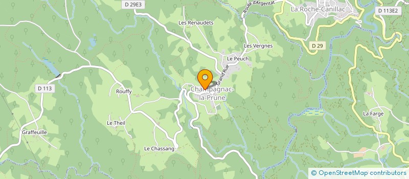 localisation de l'entreprise COMPAGNIE LA JOYEUSE CLIQUE  ARGENTAT-SUR-DORDOGNE