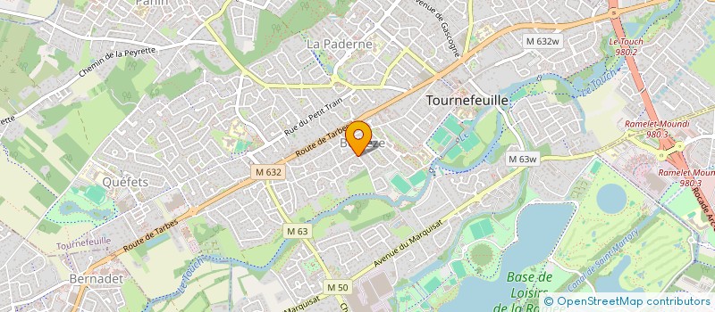localisation de l'entreprise COMPAGNIE LA LIBELLULE VOYAGEUSE à TOURNEFEUILLE