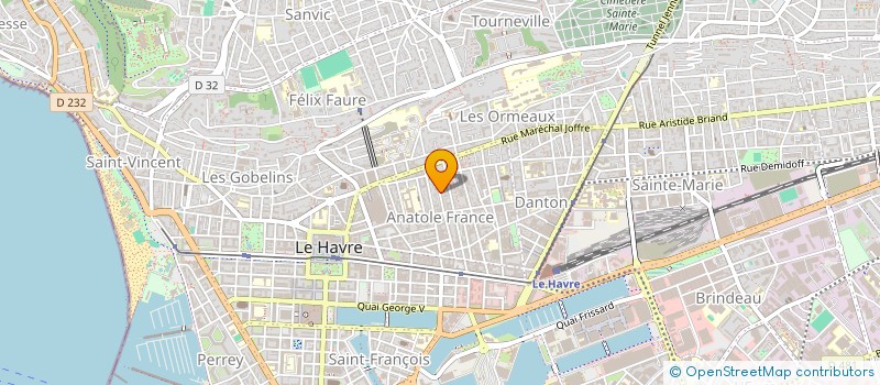 localisation de l'entreprise COMPAGNIE LA LICE à LE HAVRE