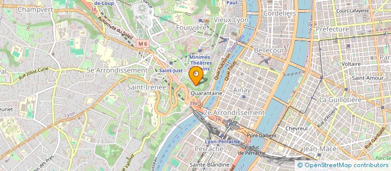 localisation de l'entreprise COMPAGNIE LA LOOMA à LYON