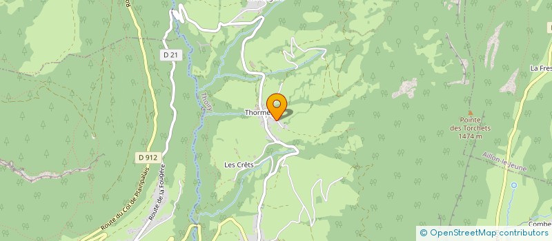 localisation de l'entreprise COMPAGNIE LA MARGOULETTE  THOIRY