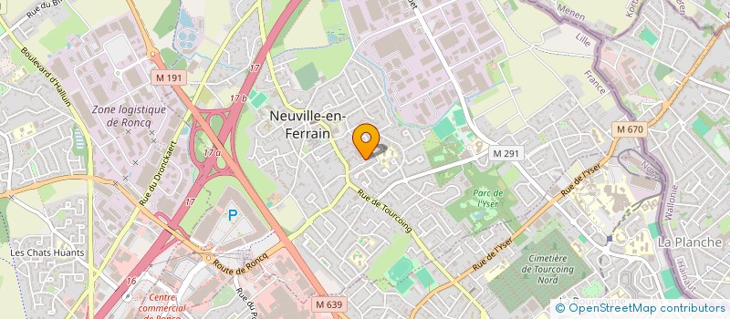 localisation de l'entreprise COMPAGNIE LA MECANIQUE DES FLUIDES  NEUVILLE-EN-FERRAIN