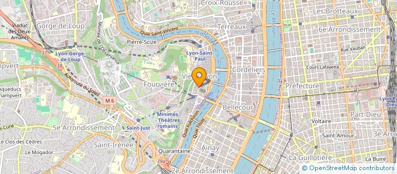localisation de l'entreprise COMPAGNIE LA MER A BOIRE à LYON