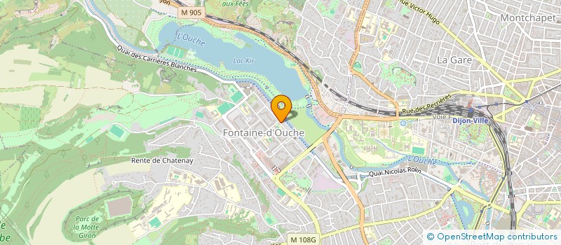 localisation de l'entreprise COMPAGNIE LA MIGRATION  DIJON