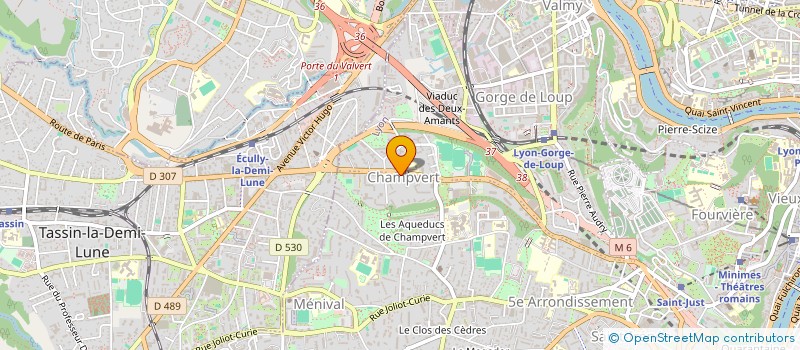 localisation de l'entreprise COMPAGNIE LA P'TITE CABANE à LYON
