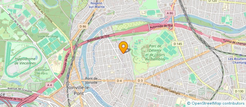 localisation de l'entreprise COMPAGNIE LA PARENTHESE ECARLATE à CHAMPIGNY-SUR-MARNE