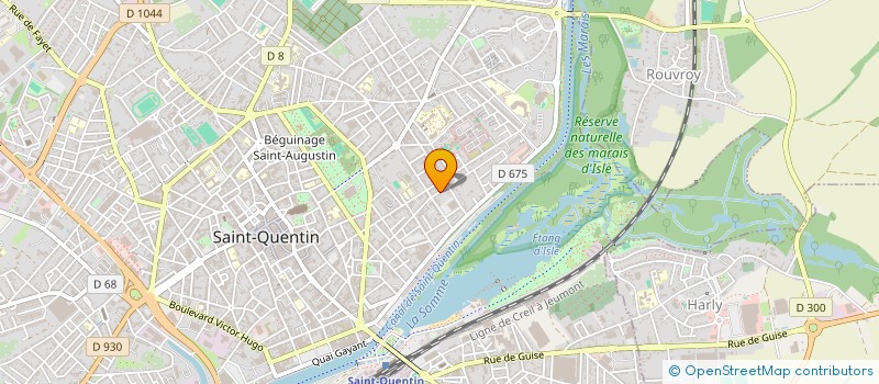 localisation de l'entreprise COMPAGNIE LA PARTICULIERE à SAINT-QUENTIN