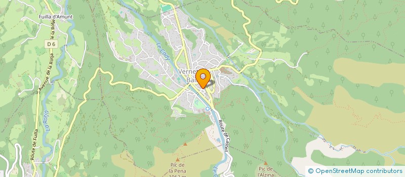 localisation de l'entreprise COMPAGNIE LA RAYONNE  DIE