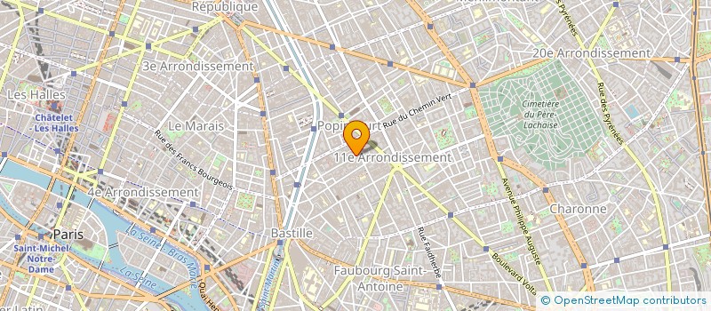 localisation de l'entreprise COMPAGNIE LA ROUTE DU REVE  PARIS