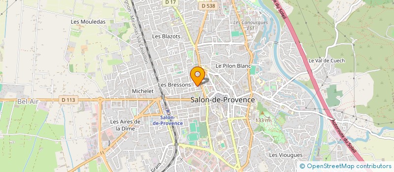localisation de l'entreprise COMPAGNIE LA SALONENQUE à SALON-DE-PROVENCE