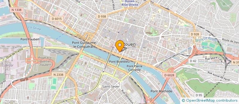 localisation de l'entreprise COMPAGNIE LA SIXIEME HEURE à ROUEN